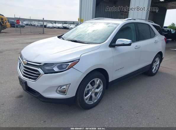 3GNAXXEV0LS700425 2020 CHEVROLET EQUINOX White Vista tres cuartos delantera izquierda