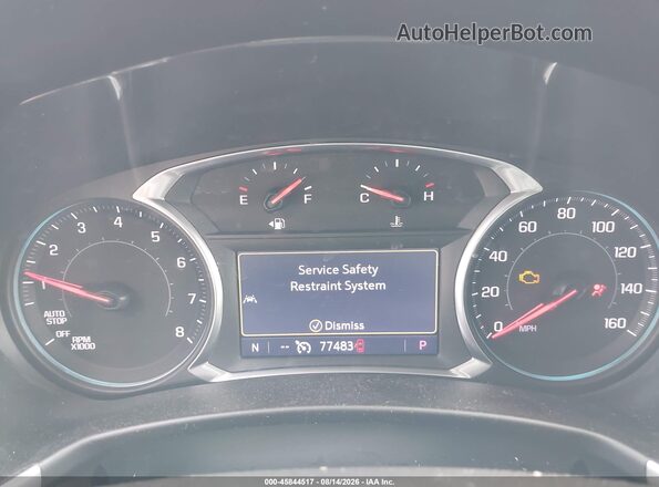 3GNAXXEV0LS700425 2020 CHEVROLET EQUINOX White Vista de los asientos traseros