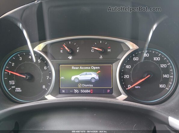 3GNAXXEV0LS723137 2020 CHEVROLET EQUINOX White უკანა სავარძლების ხედი