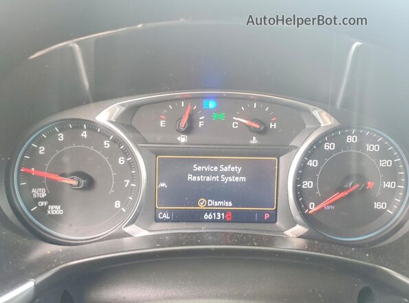 3GNAXXEV2LS524929 2020 CHEVROLET EQUINOX Silver ხელსაწყოთა პანელის ხედი