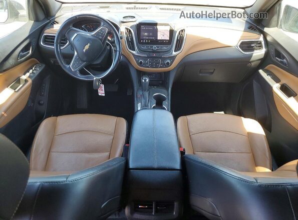 3GNAXXEV2MS172162 2021 CHEVROLET EQUINOX White Widok deski rozdzielczej