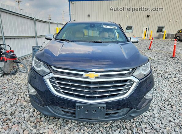 3GNAXXEV4MS119107 2021 CHEVROLET EQUINOX Blue Widok z przodu