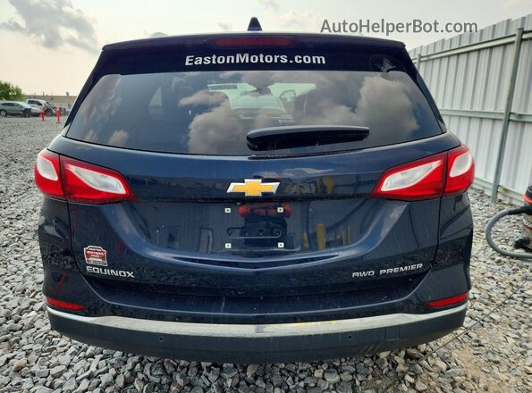 3GNAXXEV4MS119107 2021 CHEVROLET EQUINOX Blue Widok z tyłu