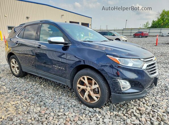 3GNAXXEV4MS119107 2021 CHEVROLET EQUINOX Blue Przód prawy