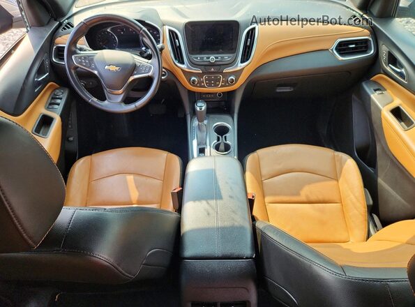 3GNAXXEV4MS119107 2021 CHEVROLET EQUINOX Blue Widok deski rozdzielczej
