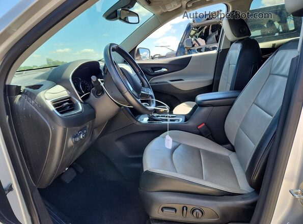 3GNAXXEV5LS566866 2020 CHEVROLET EQUINOX Silver Вид салону спереду