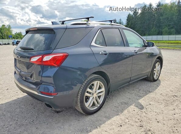3GNAXYEX0KL111830 2019 CHEVROLET EQUINOX Blue Tył prawy