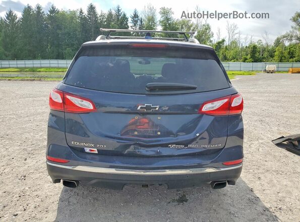 3GNAXYEX0KL111830 2019 CHEVROLET EQUINOX Blue Widok z tyłu