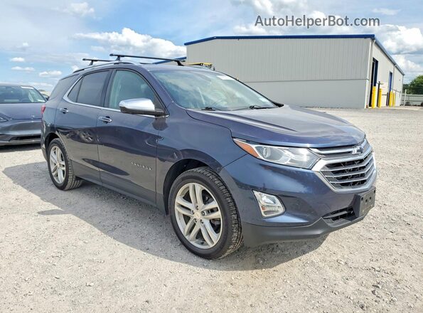 3GNAXYEX0KL111830 2019 CHEVROLET EQUINOX Blue Przód prawy