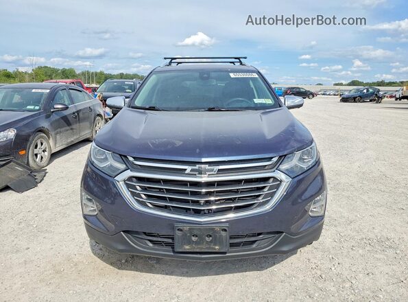 3GNAXYEX0KL111830 2019 CHEVROLET EQUINOX Blue Widok z przodu