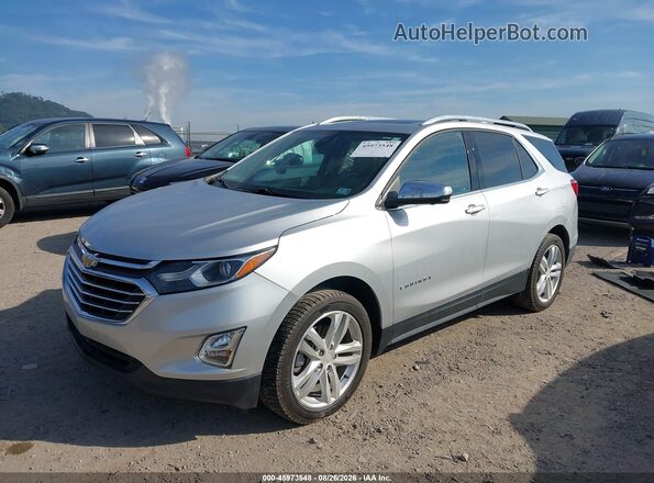 3GNAXYEX6LS530319 2020 CHEVROLET EQUINOX Silver Przód lewy