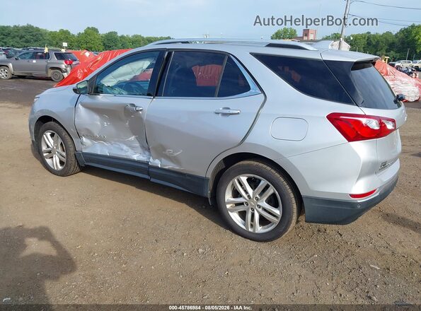 3GNAXYEX7KS635563 2019 CHEVROLET EQUINOX Silver Tył lewy