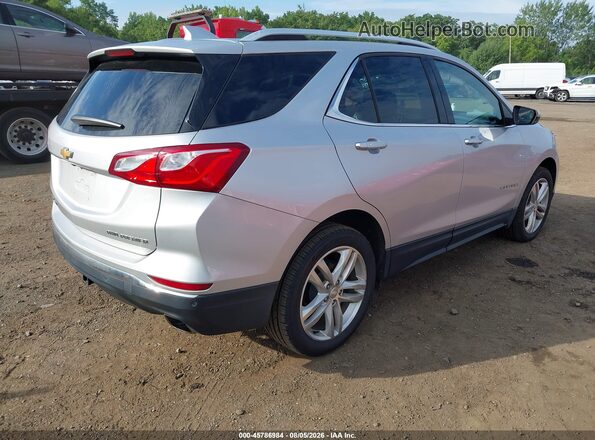 3GNAXYEX7KS635563 2019 CHEVROLET EQUINOX Silver Tył prawy