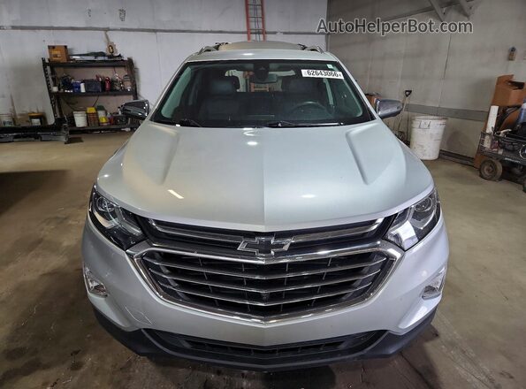 3GNAXYEX8LS610513 2020 CHEVROLET EQUINOX Silver Front view