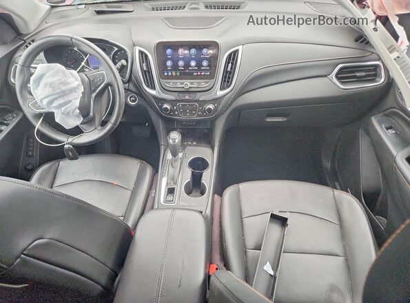 3GNAXYEX9LS535885 2020 CHEVROLET EQUINOX Red Вид панелі приладів