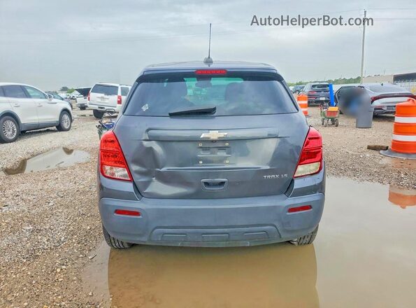 3GNCJKSB0GL259497 2016 CHEVROLET TRAX Черный Вид сзади
