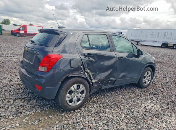 3GNCJKSB0KL143192 2019 CHEVROLET TRAX Gray Tył prawy