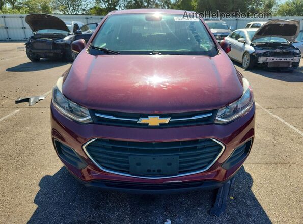 3GNCJKSB2HL193763 2017 CHEVROLET TRAX Red Widok z przodu
