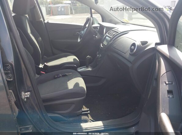 3GNCJKSB3GL253502 2016 CHEVROLET TRAX Gray Вид салону спереду