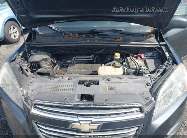 3GNCJKSB3GL253502 2016 CHEVROLET TRAX Gray Вид ззаду