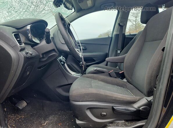 3GNCJKSB4KL405652 2019 CHEVROLET TRAX Черный Вид салона спереди