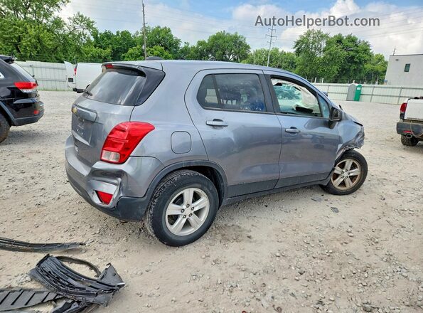 3GNCJKSB4LL277236 2020 CHEVROLET TRAX Gray Հետևի աջ