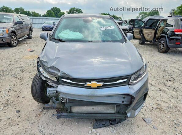 3GNCJKSB4LL277236 2020 CHEVROLET TRAX Gray Դիմացի տեսք