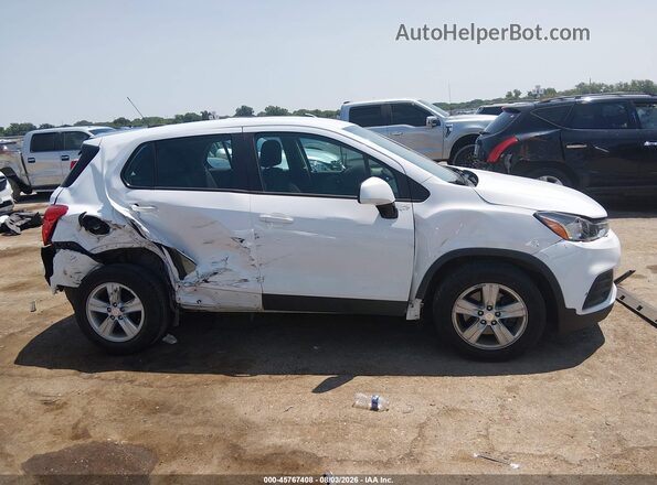 3GNCJKSB5KL392202 2019 CHEVROLET TRAX Белый Вид задней части салона
