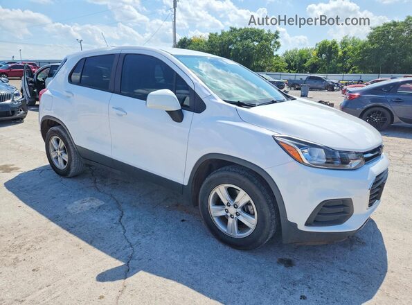 3GNCJKSB5LL334690 2020 CHEVROLET TRAX Белый Передняя правая четверть