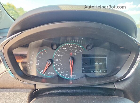 3GNCJKSB5LL334690 2020 CHEVROLET TRAX Белый Вид щитка приборов