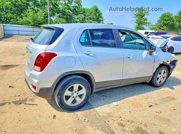 3GNCJKSB6LL245033 2020 CHEVROLET TRAX Silver Tył prawy