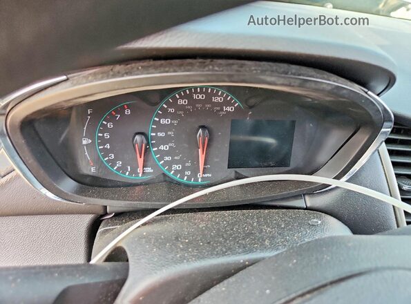 3GNCJKSB6LL245033 2020 CHEVROLET TRAX Silver Widok zestawu wskaźników