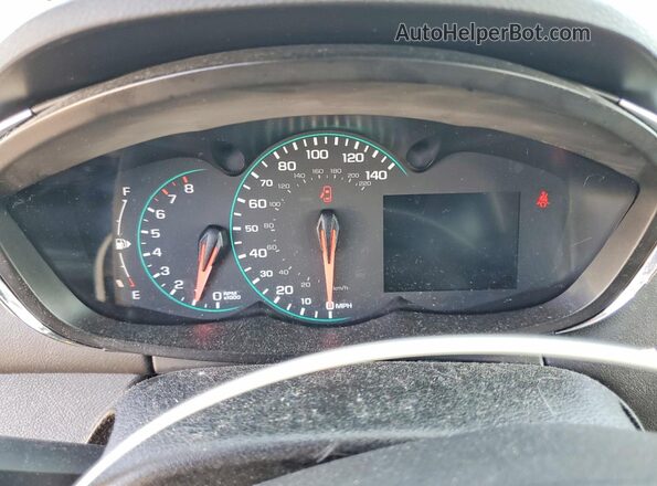 3GNCJKSB6LL308230 2020 CHEVROLET TRAX Черный Вид щитка приборов