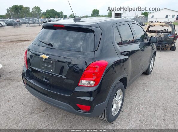 3GNCJKSB7LL229813 2020 CHEVROLET TRAX Black Rear right