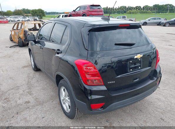 3GNCJKSB7LL229813 2020 CHEVROLET TRAX Black Rear left