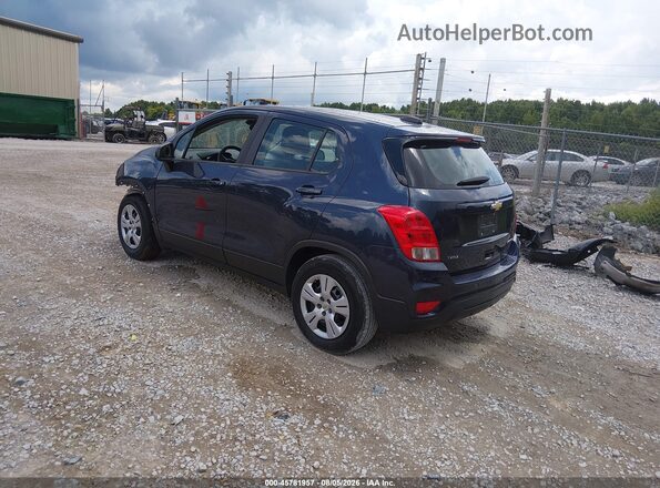 3GNCJKSB8JL207641 2018 CHEVROLET TRAX Navy Tył lewy