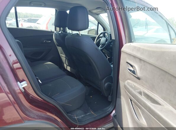 3GNCJKSB9GL259224 2016 CHEVROLET TRAX Красный Вид наклейки с VIN-кодом