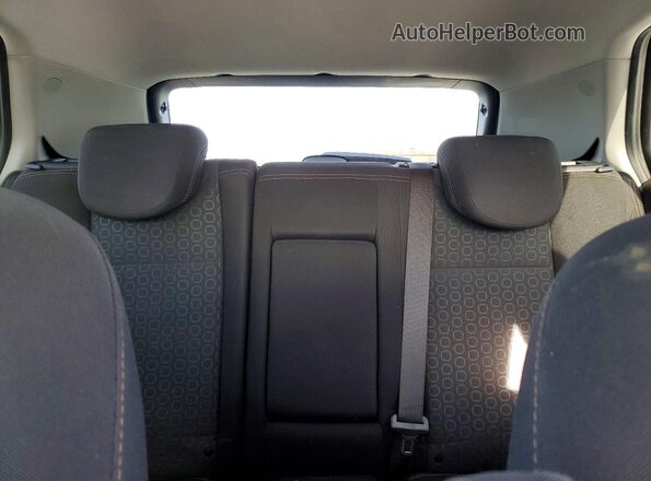 3GNCJKSB9LL129406 2020 CHEVROLET TRAX Gray უკანა სავარძლების ხედი