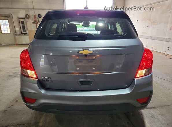 3GNCJKSB9LL191016 2020 CHEVROLET TRAX Gray უკანა ხედი