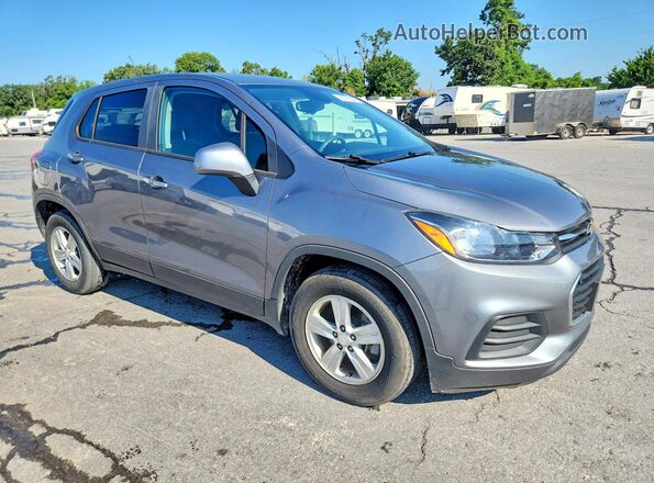 3GNCJKSB9LL339892 2020 CHEVROLET TRAX Серебряный Передняя правая четверть