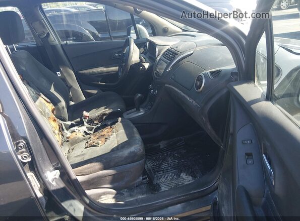 3GNCJKSBXGL154546 2016 CHEVROLET TRAX Gray Սալոնի դիմացի տեսք