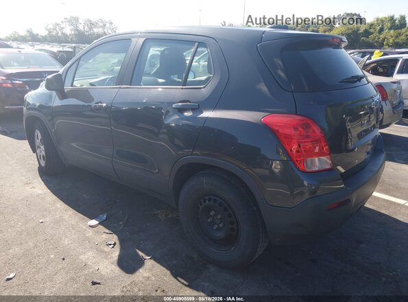 3GNCJKSBXGL154546 2016 CHEVROLET TRAX Gray Հետևի ձախ