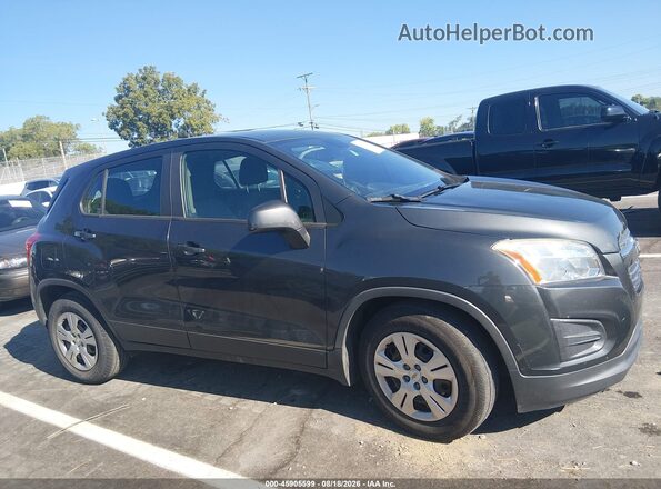 3GNCJKSBXGL154546 2016 CHEVROLET TRAX Gray Սալոնի հետևի տեսք