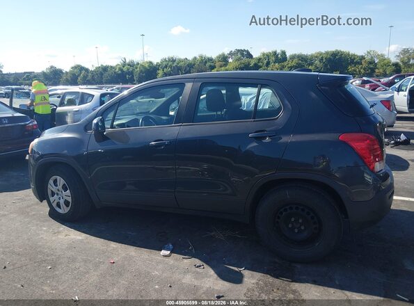 3GNCJKSBXGL154546 2016 CHEVROLET TRAX Gray Սալոնի 360 աստիճան տեսք