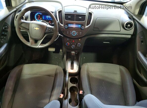 3GNCJKSBXGL199289 2016 CHEVROLET TRAX Gray Widok deski rozdzielczej