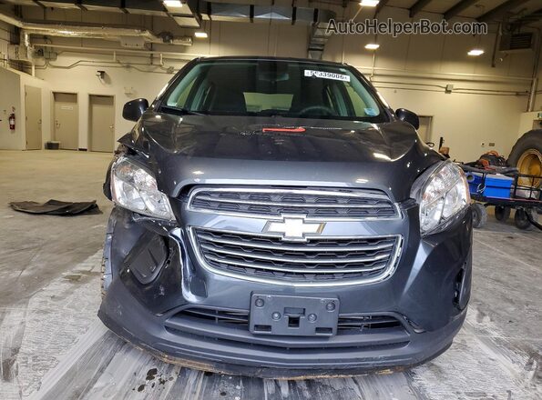 3GNCJKSBXGL199289 2016 CHEVROLET TRAX Gray Widok z przodu