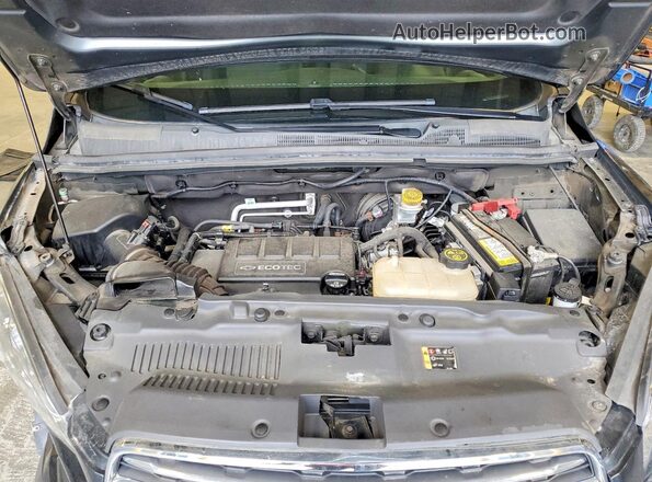 3GNCJKSBXGL199289 2016 CHEVROLET TRAX Gray Widok wnętrza z tyłu