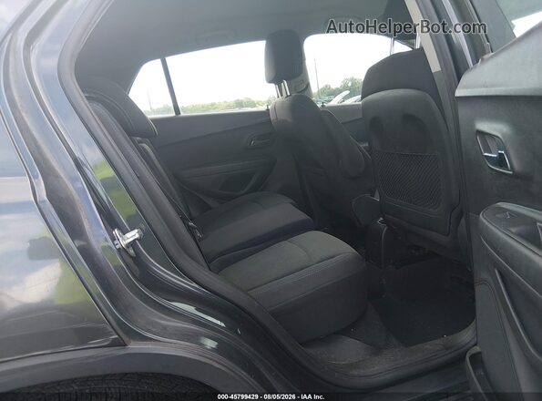 3GNCJKSBXGL237023 2016 CHEVROLET TRAX Gray Вид наклейки з VIN-кодом
