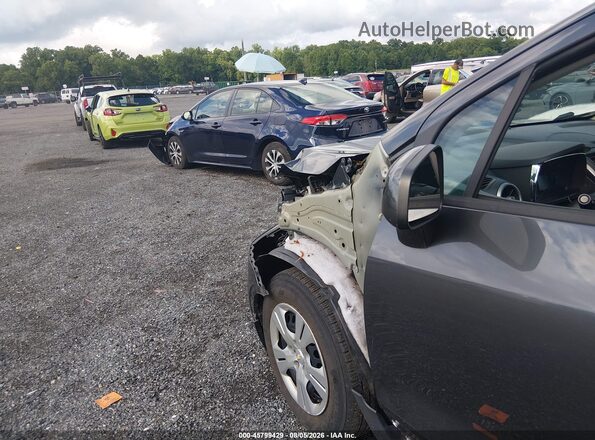 3GNCJKSBXGL237023 2016 CHEVROLET TRAX Gray Вид спереду