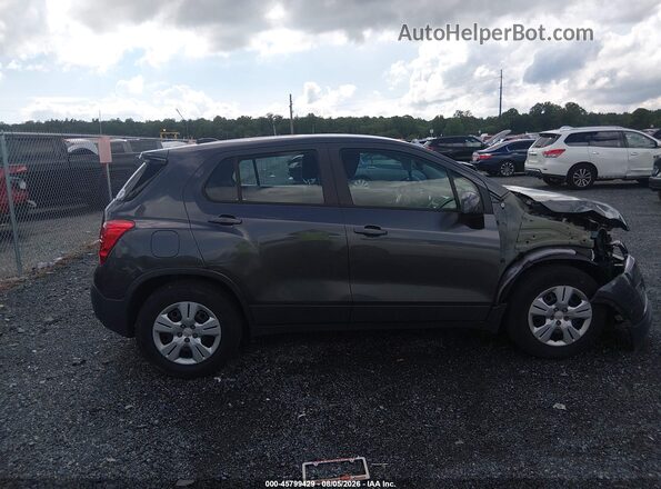 3GNCJKSBXGL237023 2016 CHEVROLET TRAX Gray Панорамний вид салону 360°